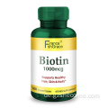 Biotin unterstützt Vitamin -Tabletten mit gesundem Haar schnell Freisetzung